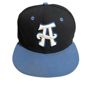 New Era Asheville Tourists NC Fitted Minor League Baseball MLB Hat Cap sz 7 1/8
